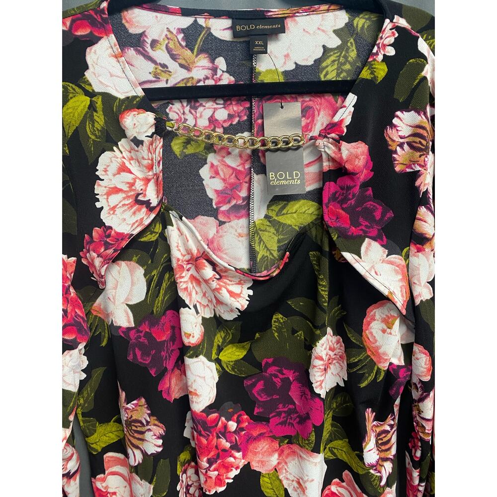 Bold Elements Plus Womens Square Neck Long Sleeve… - image 8